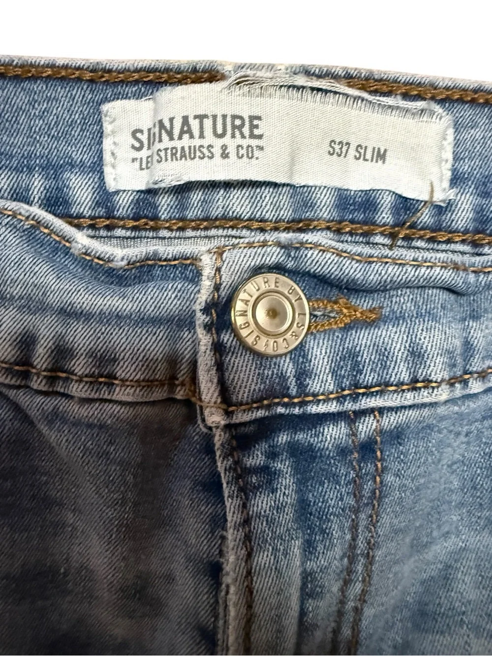Levi’s S37 Slim Light Blue Men's Jeans - Modern Casual Style 29x30